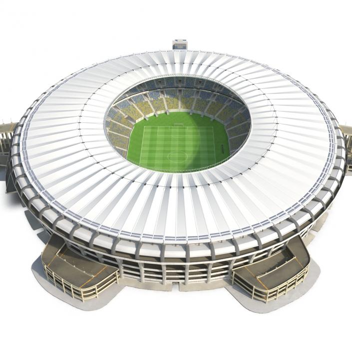 3D model Football Stadium Maracana