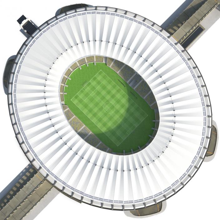 3D model Football Stadium Maracana