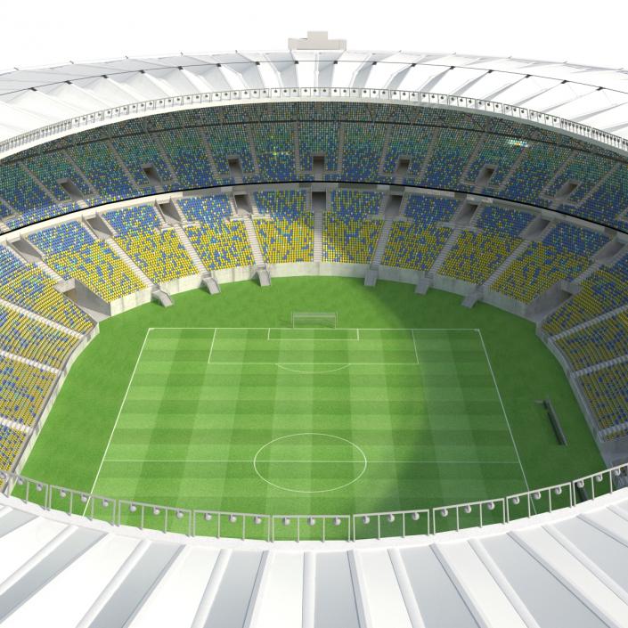 3D model Football Stadium Maracana