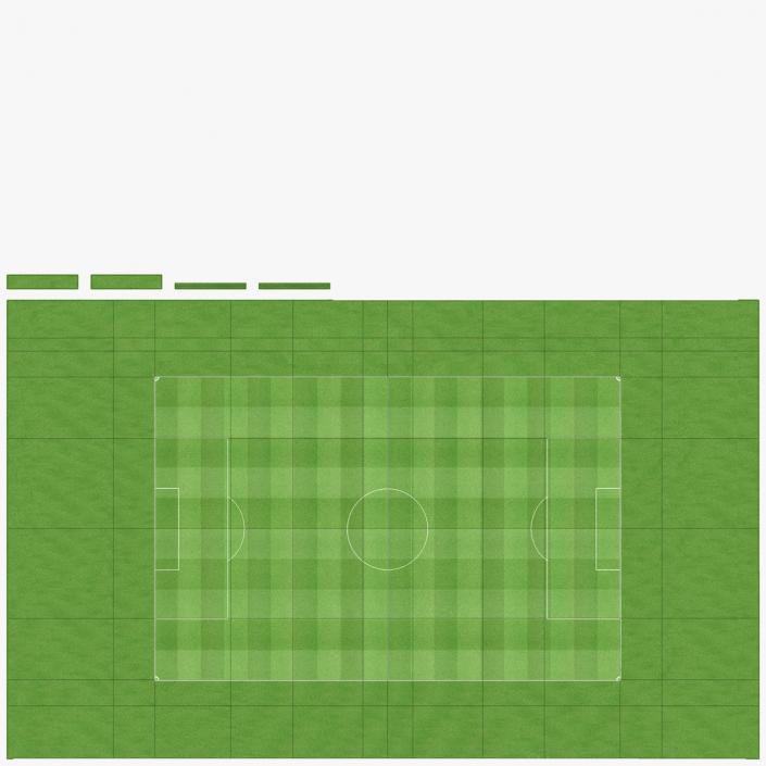 3D model Football Stadium Maracana