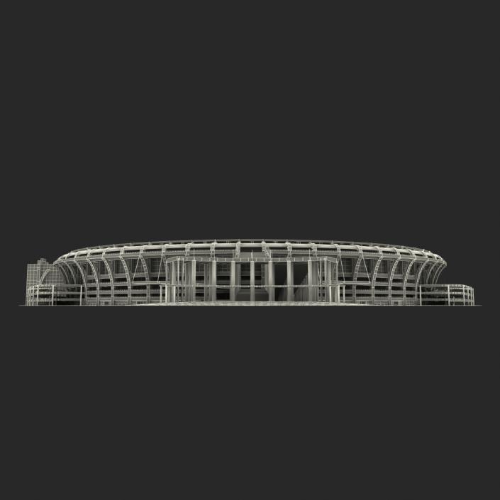 3D model Football Stadium Maracana