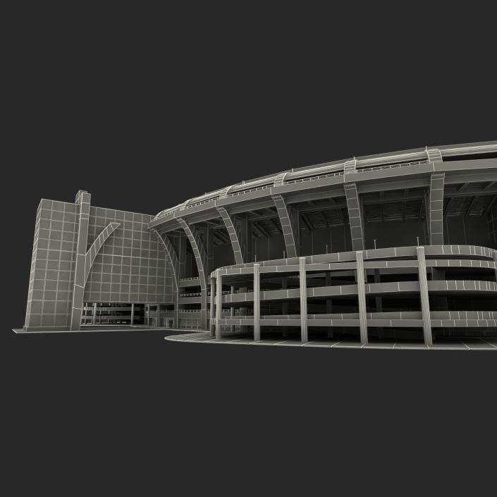 3D model Football Stadium Maracana