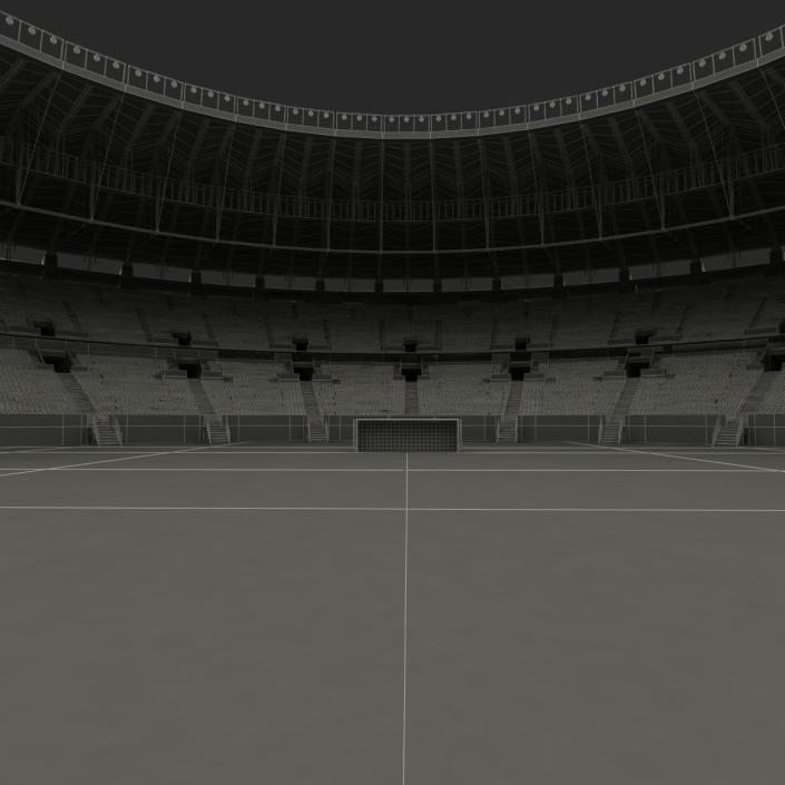 3D model Football Stadium Maracana