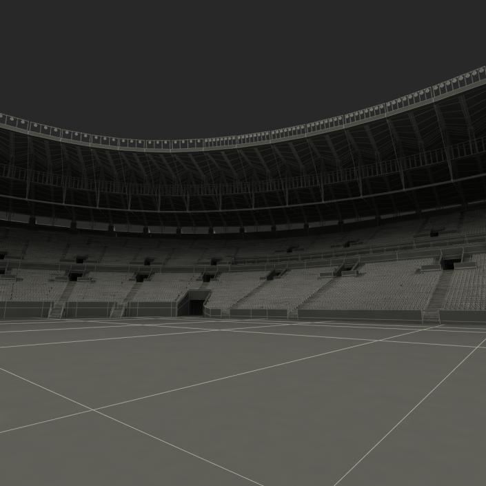 3D model Football Stadium Maracana