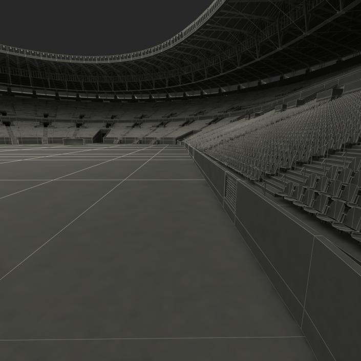 3D model Football Stadium Maracana