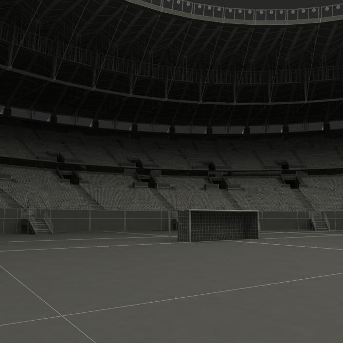 3D model Football Stadium Maracana