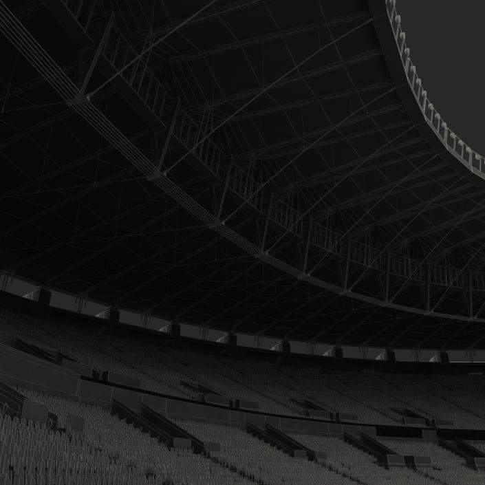 3D model Football Stadium Maracana