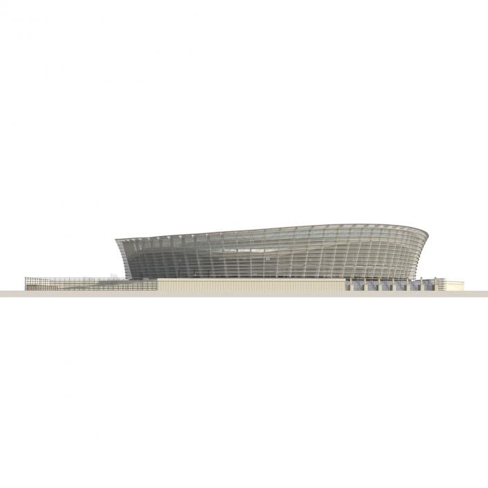 Cape Town Stadium Green Point 3D model