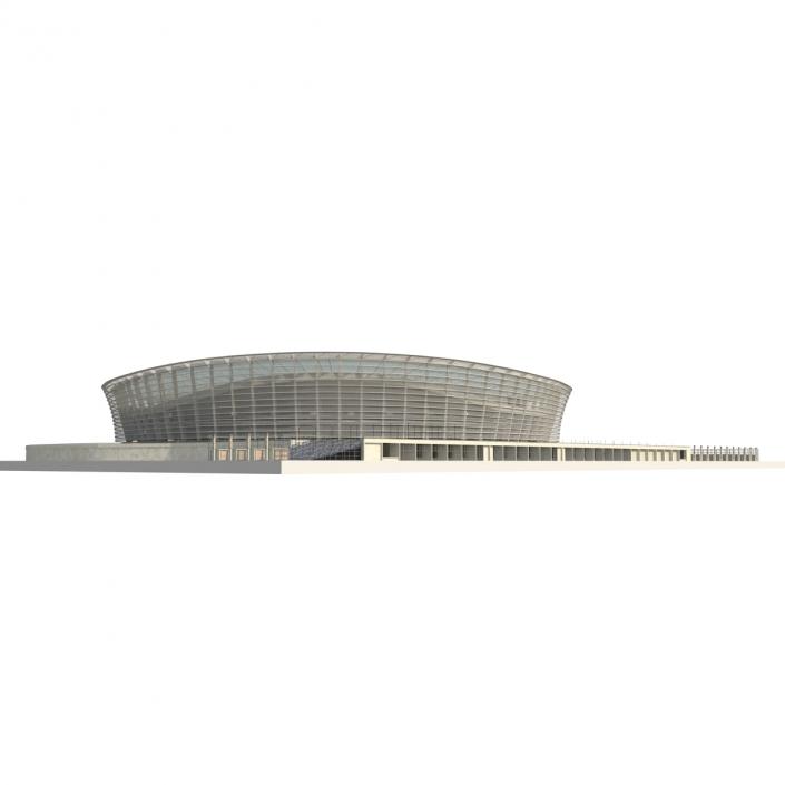 Cape Town Stadium Green Point 3D model