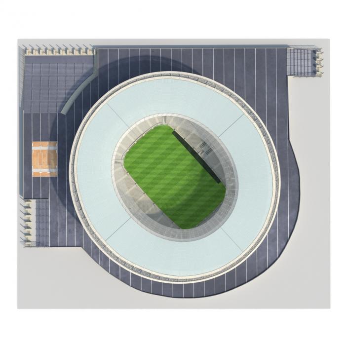 Cape Town Stadium Green Point 3D model