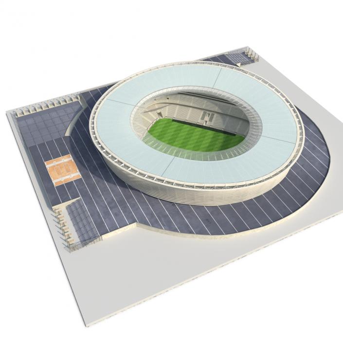 Cape Town Stadium Green Point 3D model