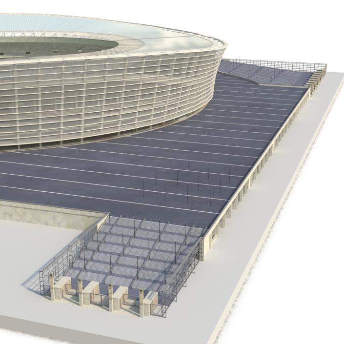 Cape Town Stadium Green Point 3D model