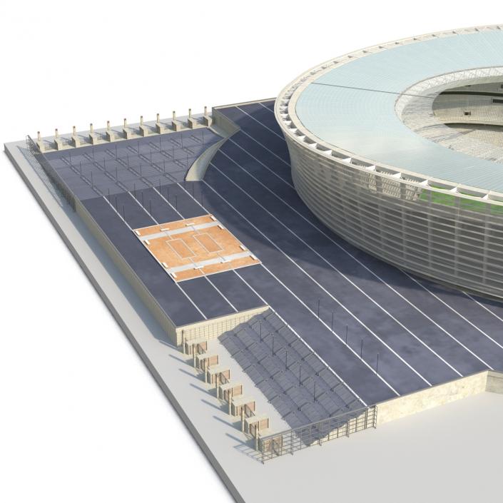 Cape Town Stadium Green Point 3D model