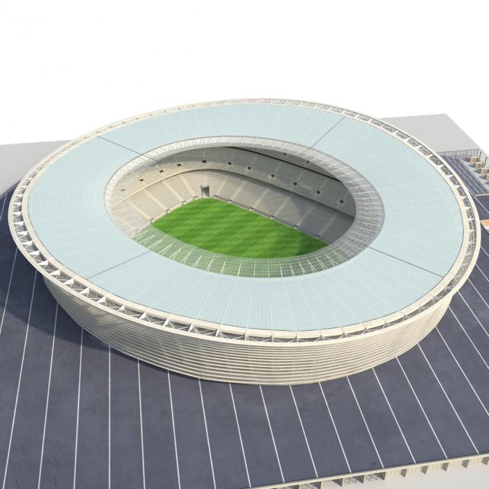 Cape Town Stadium Green Point 3D model