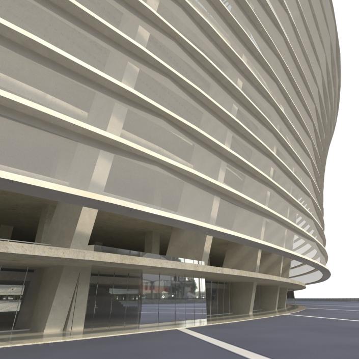 Cape Town Stadium Green Point 3D model