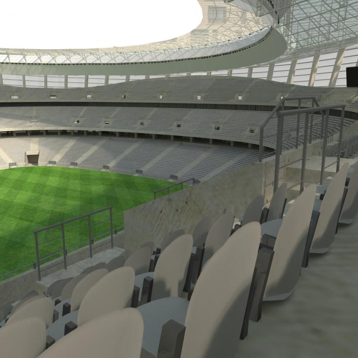 Cape Town Stadium Green Point 3D model