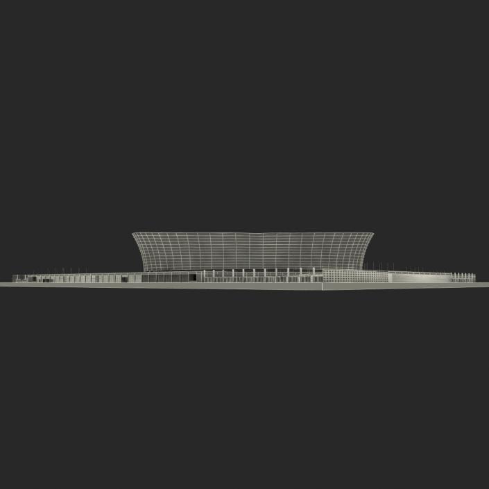 Cape Town Stadium Green Point 3D model