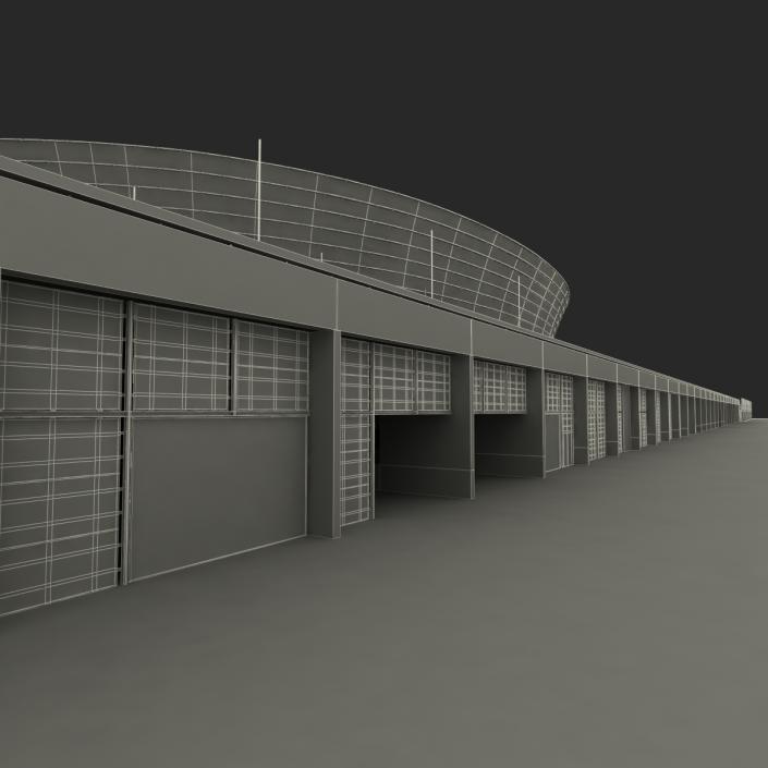 Cape Town Stadium Green Point 3D model