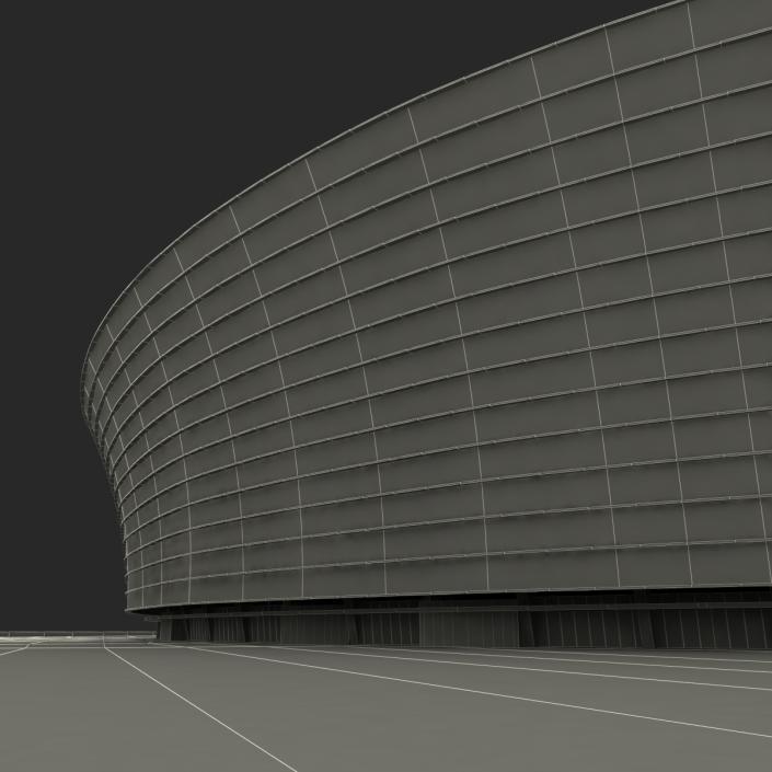 Cape Town Stadium Green Point 3D model