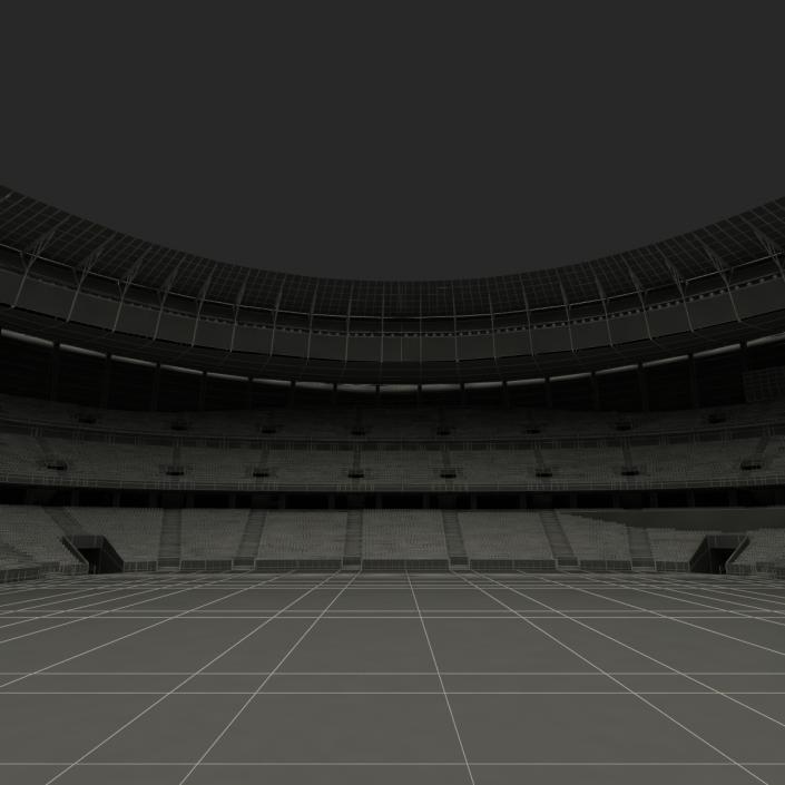 Cape Town Stadium Green Point 3D model