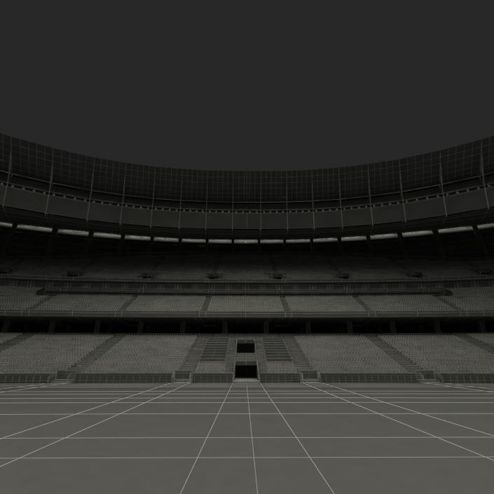 Cape Town Stadium Green Point 3D model