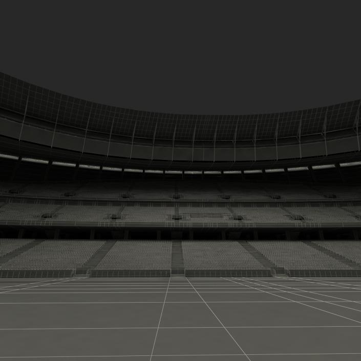 Cape Town Stadium Green Point 3D model