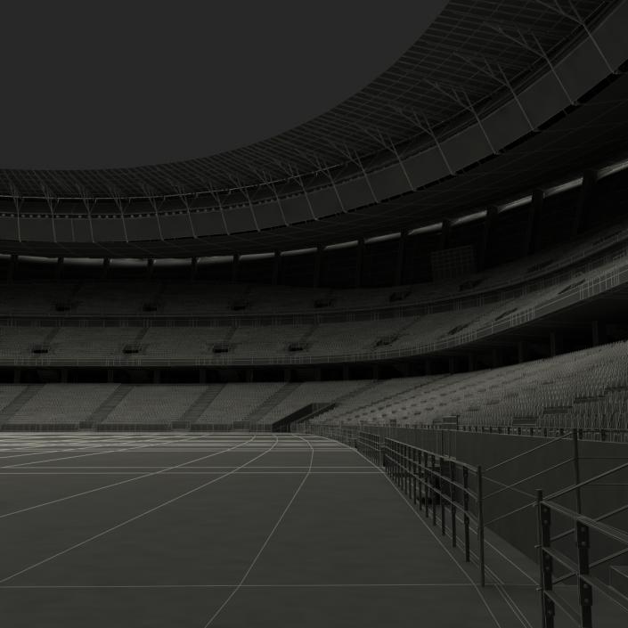 Cape Town Stadium Green Point 3D model