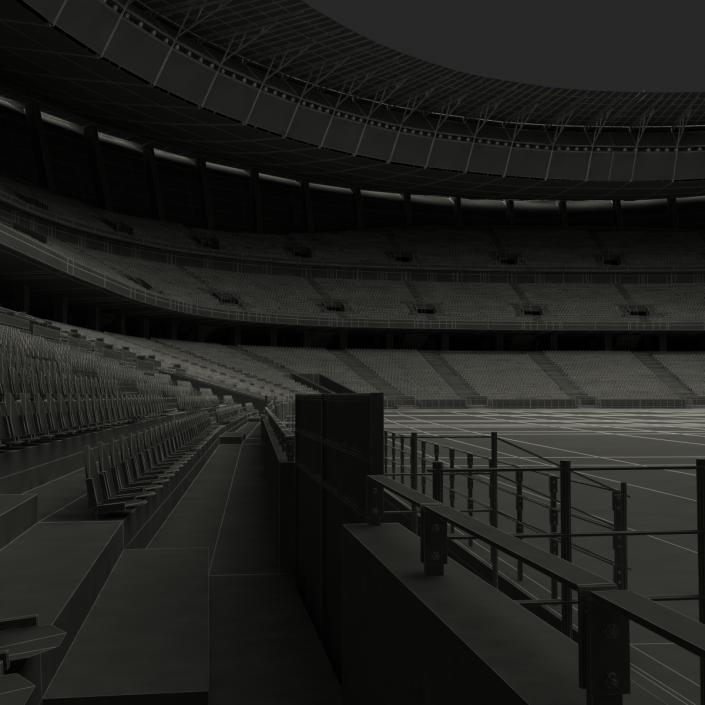 Cape Town Stadium Green Point 3D model