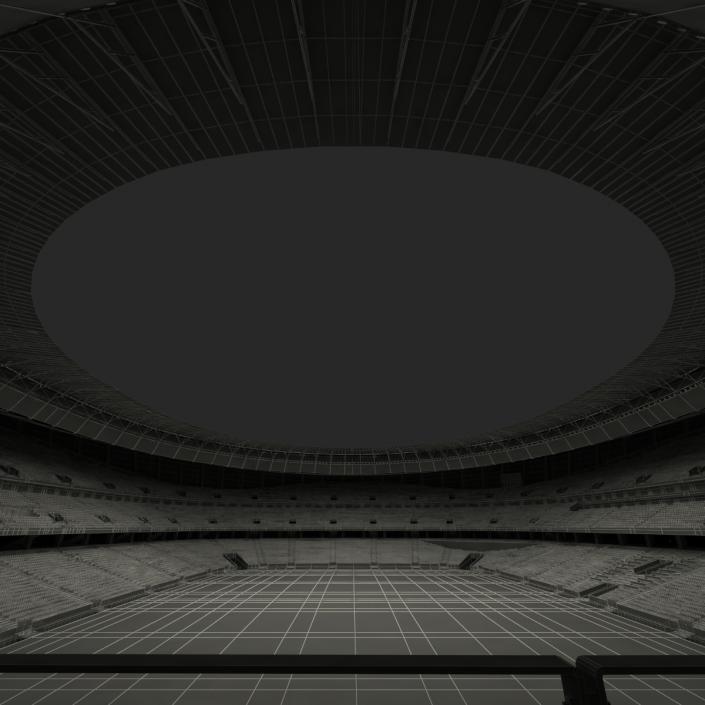 Cape Town Stadium Green Point 3D model