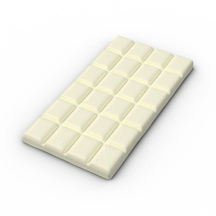 3D White Chocolate Bar 2