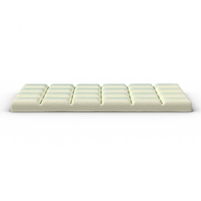 3D White Chocolate Bar 2