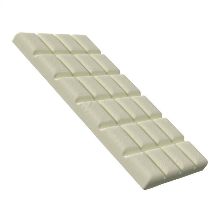 3D White Chocolate Bar 2