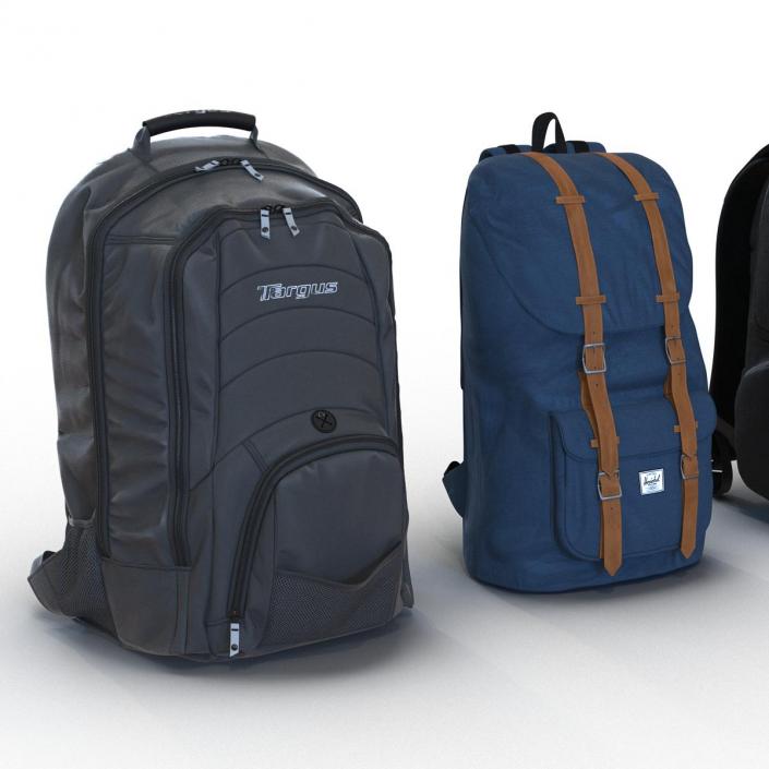 Backpacks 3D Models Collection 2 3D