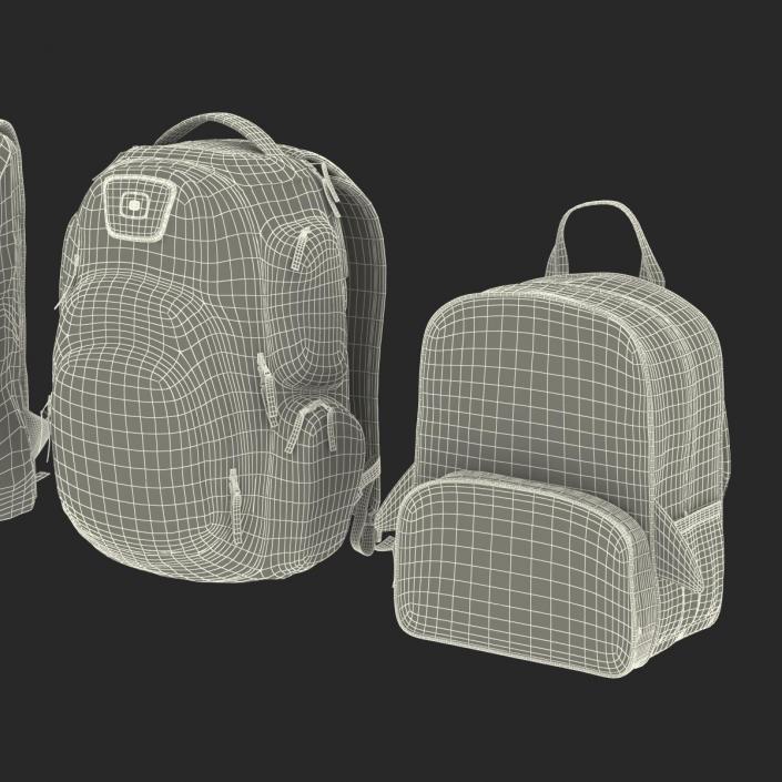 Backpacks 3D Models Collection 2 3D