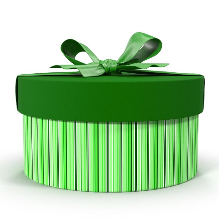 3D model Giftbox 5 Green