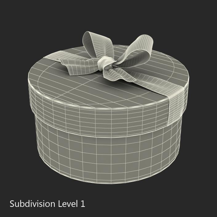 3D model Giftbox 5 Green