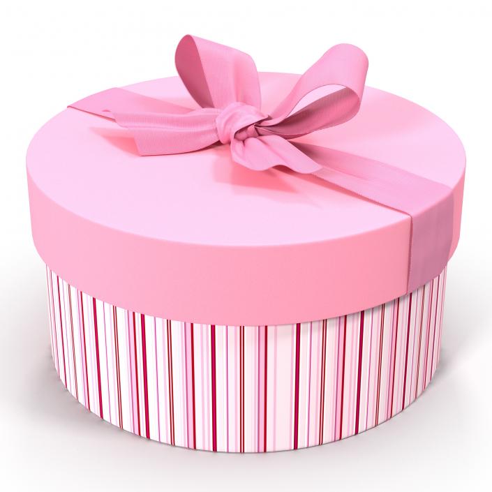 Giftbox 5 Pink 3D model