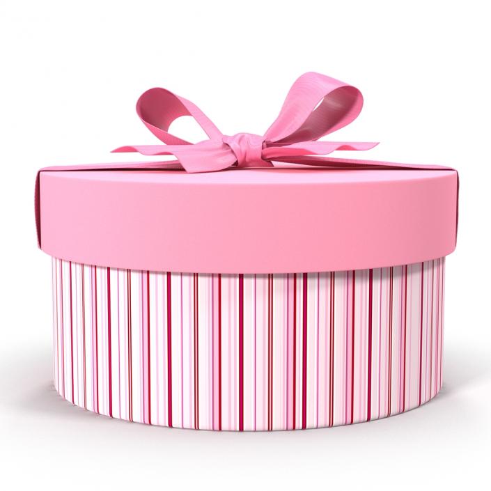 Giftbox 5 Pink 3D model