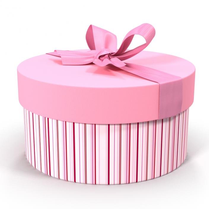 Giftbox 5 Pink 3D model