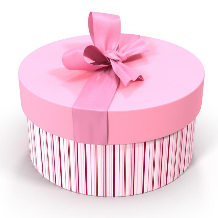 Giftbox 5 Pink 3D model