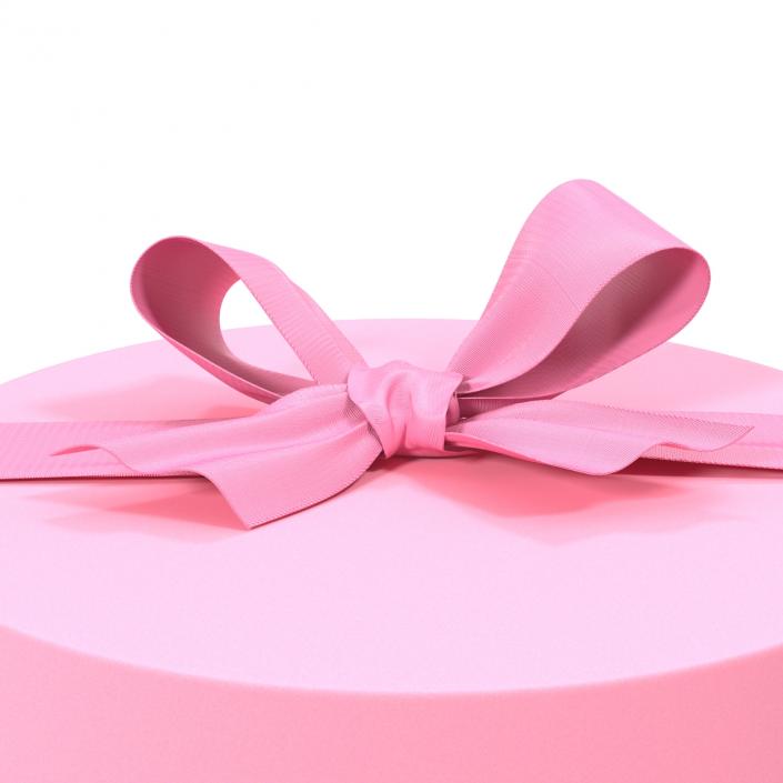 Giftbox 5 Pink 3D model