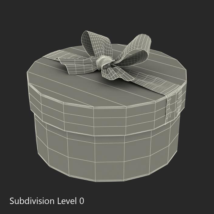 Giftbox 5 Pink 3D model