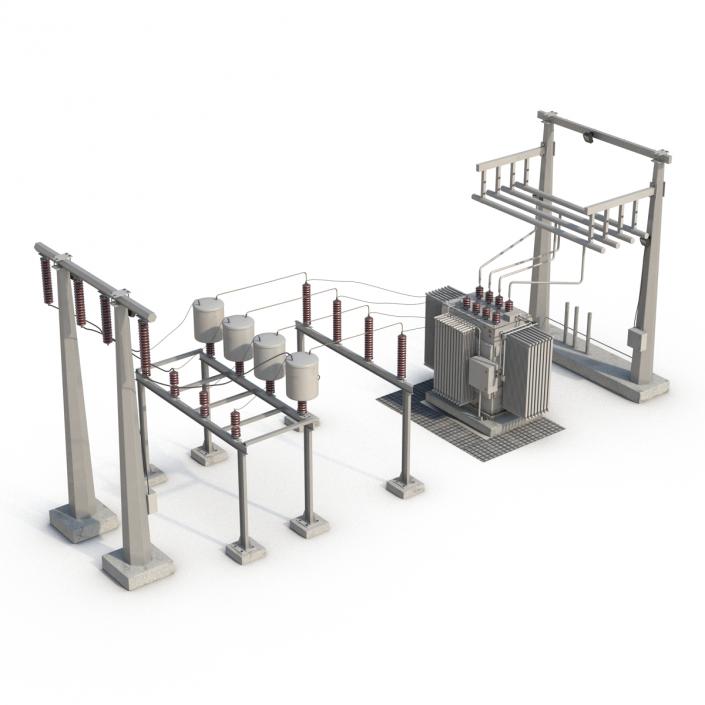 3D model Substation