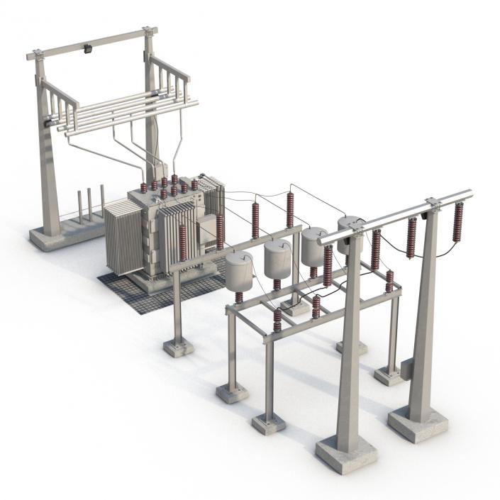 3D model Substation