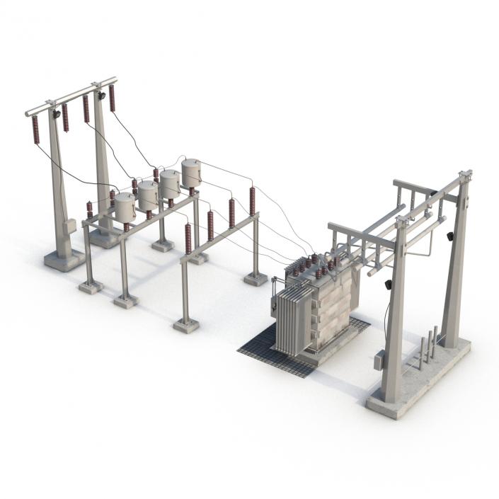 3D model Substation