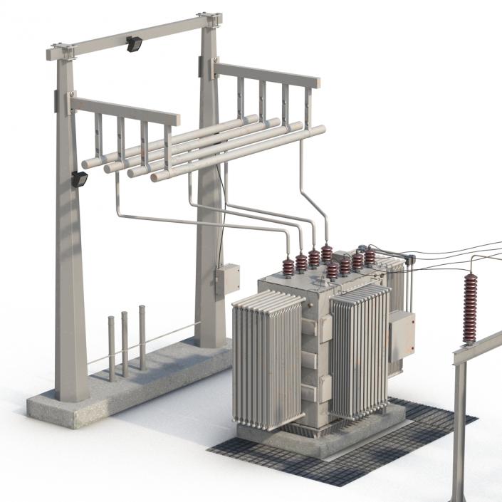 3D model Substation