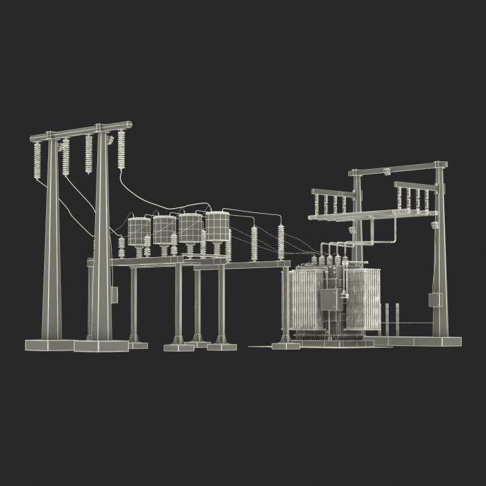 3D model Substation