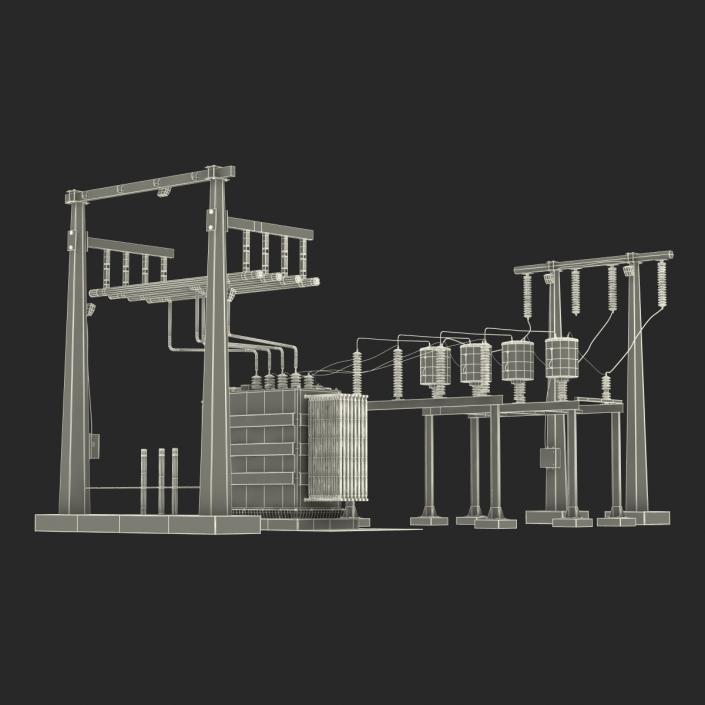 3D model Substation