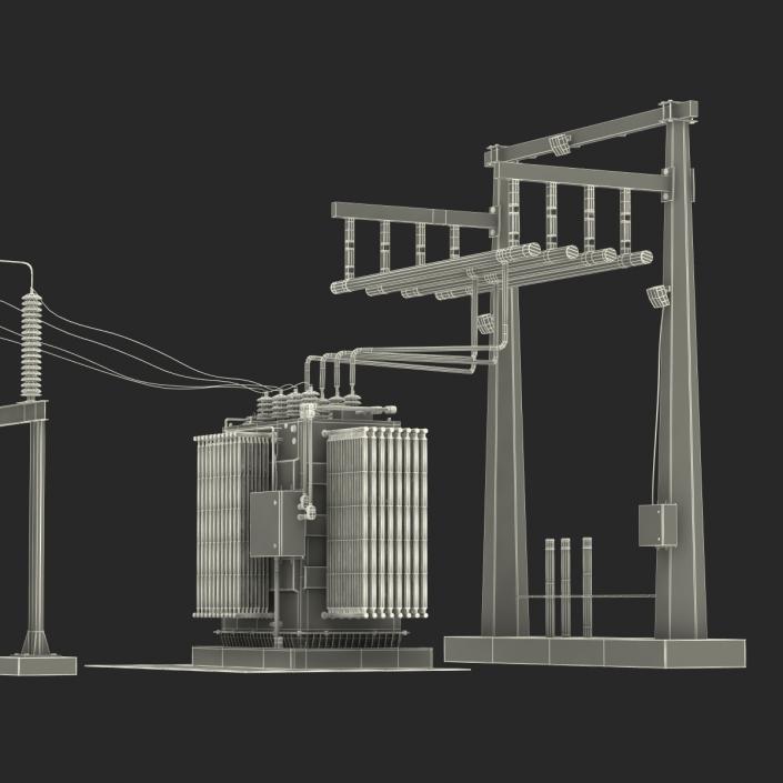 3D model Substation