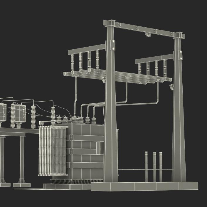 3D model Substation